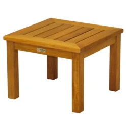 Three Birds Newport Teak Low 20" Square Side Table -Patio Furniture Store newport teak low 20 square side table 28 27882.1646965845
