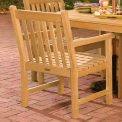 Oxford Garden Classic Teak Dining Chair - July 4th Sale - Good 'til The 8th!