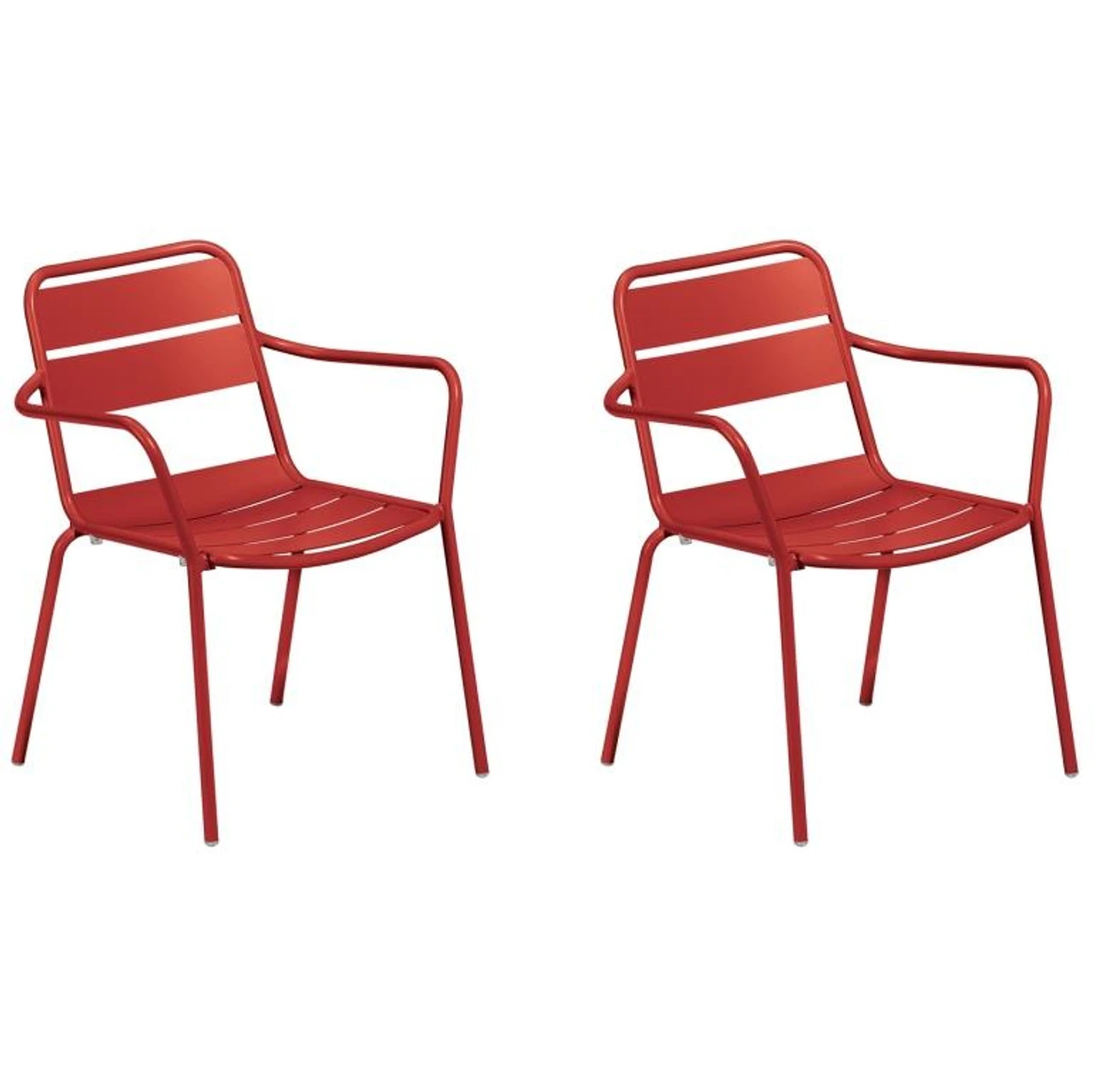 Oxford Garden Kapri Stackable Arm Chair (Set Of 2) - July 4th Sale - Good 'til The 8th! 1 Oxford Garden Kapri Stackable Arm Chair (Set Of 2) - July 4th Sale - Good 'til The 8th!