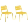 Oxford Garden Kapri Stackable Side Chair (Set Of 2) - July 4th Sale - Good 'til The 8th!