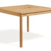 Oxford Garden Mera Square 4 Seat Teak Dining Set - July 4th Sale - Good 'til The 8th!