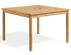 Oxford Garden Mera Square 4 Seat Teak Dining Set - July 4th Sale - Good 'til The 8th!