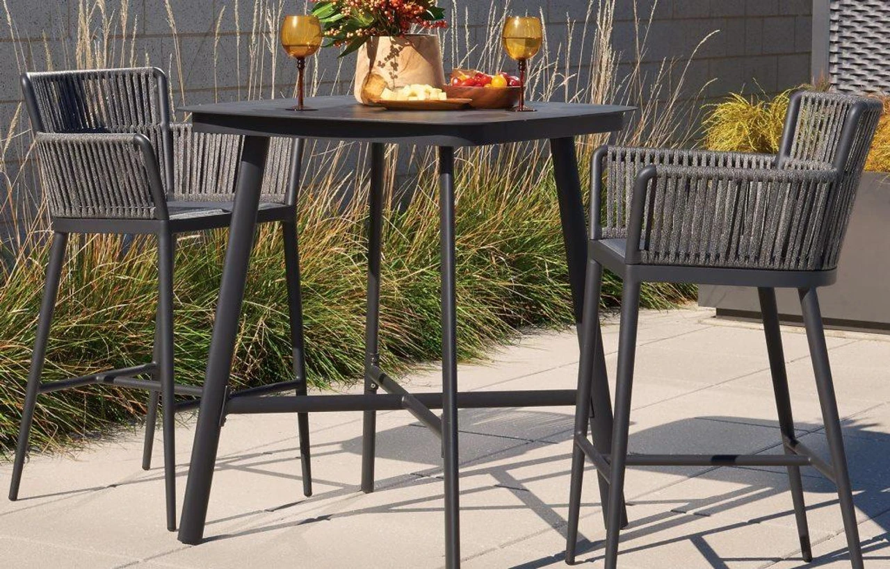 Oxford Garden Nette 2 Seat Bar Set - July 4th Sale - Good 'til The 8th! 3 Oxford Garden Nette 2 Seat Bar Set - July 4th Sale - Good 'til The 8th! - Image 3