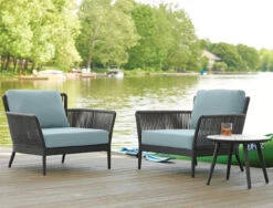 Oxford Garden Nette 3 Piece Club Chair Set - July 4th Sale - Good 'til The 8th! -Patio Furniture Store oxford garden nette 3 piece club chair set 47 56316.1646936946