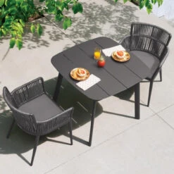 Oxford Garden Nette Bistro Dining Set - July 4th Sale - Good 'til The 8th! -Patio Furniture Store oxford garden nette bistro dining set 54 04381.1646962076