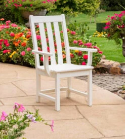 POLYWOOD® Vinyard Dining Arm Chair -Patio Furniture Store pa0blwrhsotqi94ed4ek 83840.1684857699