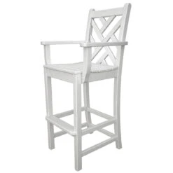 POLYWOOD® Chippendale 48" Bar Arm Chair