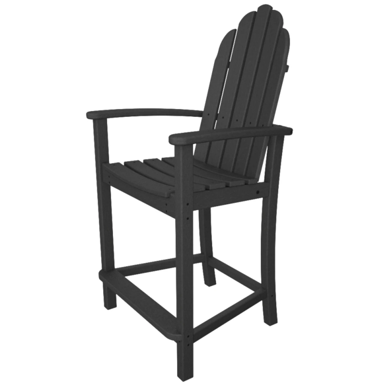 POLYWOOD® Classic Adirondack Counter Chair 1 POLYWOOD® Classic Adirondack Counter Chair
