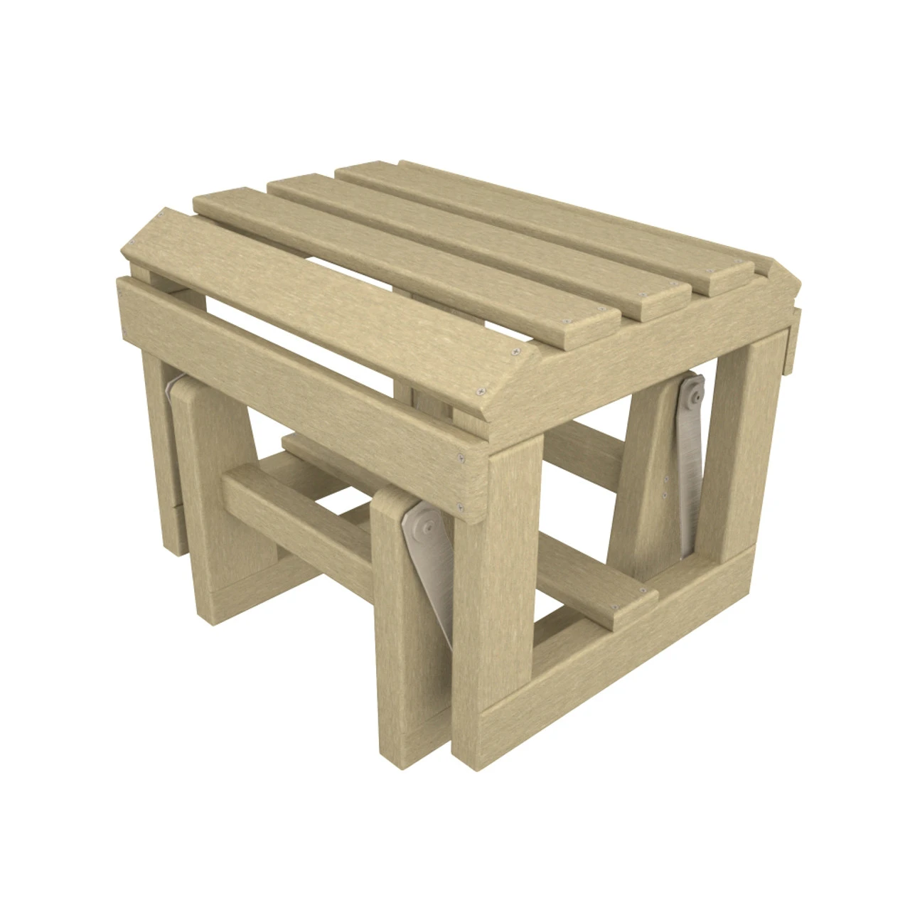 POLYWOOD® Classic Adirondack Glider Ottoman 1 POLYWOOD® Classic Adirondack Glider Ottoman