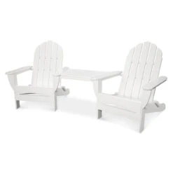 POLYWOOD® Classic Oversized Adirondack Tete-a-Tete Set-Currently Unavailable