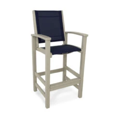 POLYWOOD® Coastal 49" Bar Chair -Patio Furniture Store polywood coastal 49 bar chair 34 90818.1646937574
