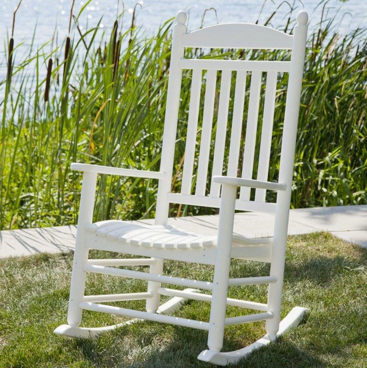 POLYWOOD® Jefferson Rocking Chair-Currently Unavailable 4 POLYWOOD® Jefferson Rocking Chair-Currently Unavailable - Image 4