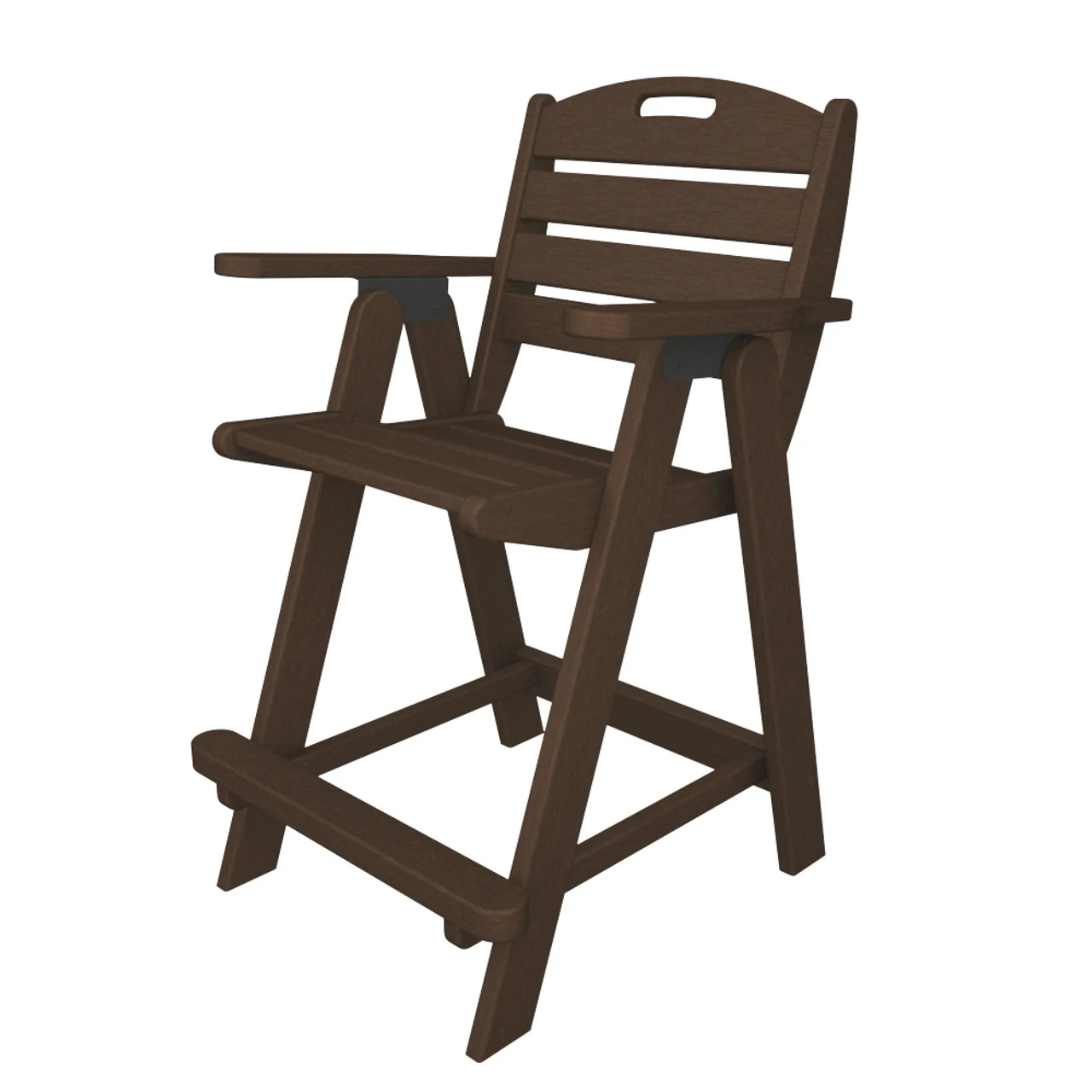 POLYWOOD® Nautical 40" Counter Chair-Currently Unavailable 1 POLYWOOD® Nautical 40" Counter Chair-Currently Unavailable