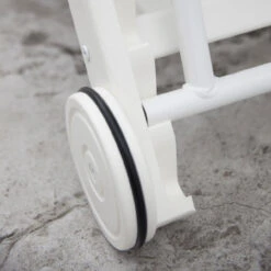 POLYWOOD® Nautical Wheeled Chaise With Arms - Stackable -Patio Furniture Store polywood nautical wheeled chaise with arms stackable 27 83190.1646937754