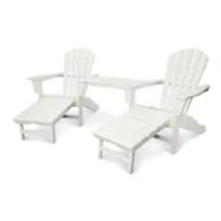 POLYWOOD® Palm Coast Ultimate Adirondack Tete-a-Tete Set-Currently Unavailable