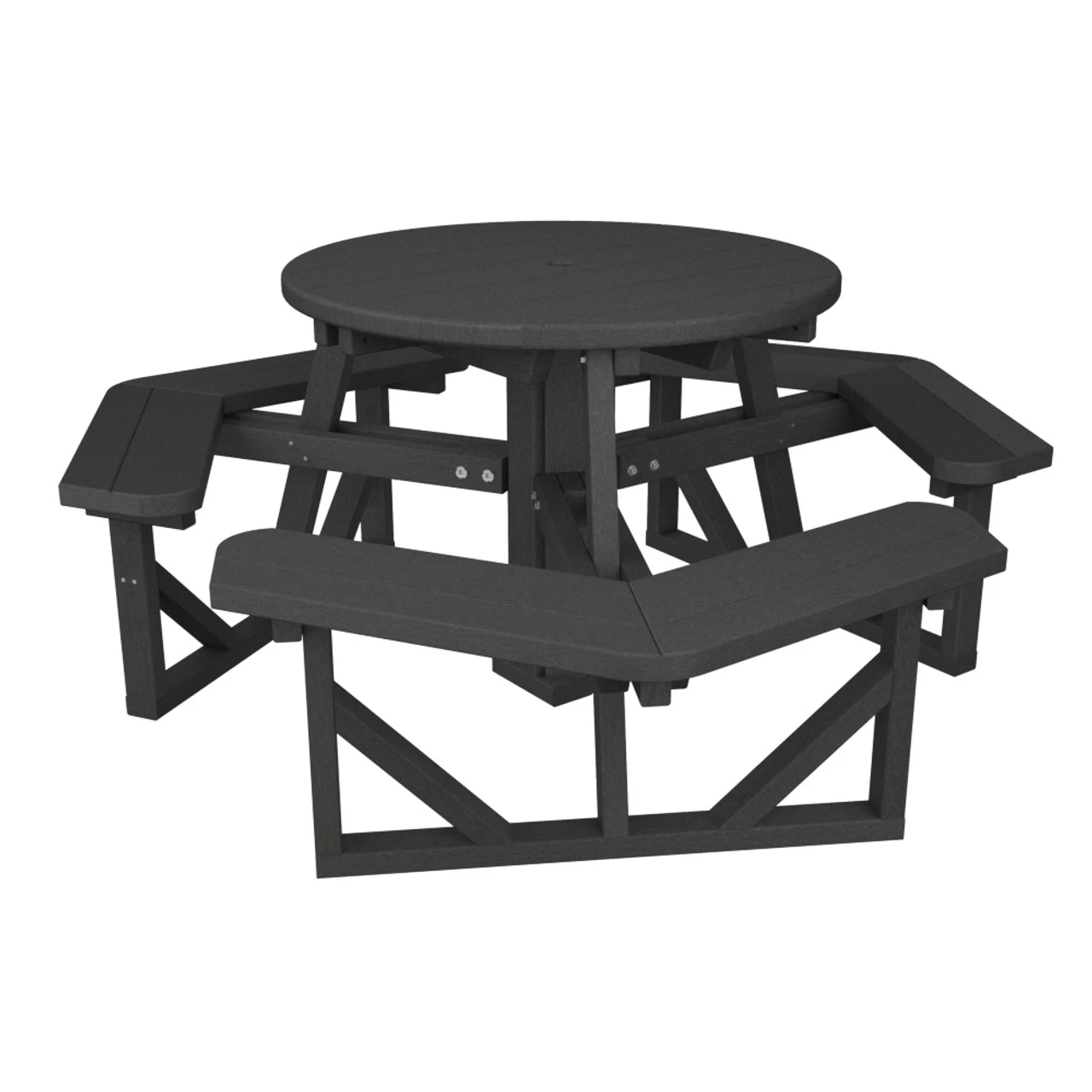 POLYWOOD® Park 36" Round Picnic Table-Currently Unavailable 1 POLYWOOD® Park 36" Round Picnic Table-Currently Unavailable