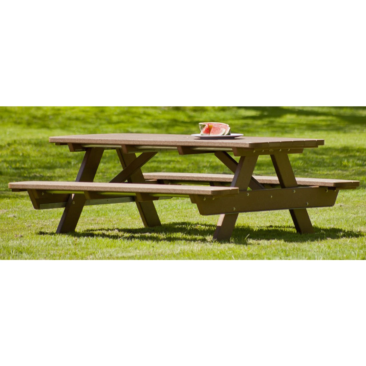 POLYWOOD® Park 72" Picnic Table-Currently Unavailable 2 POLYWOOD® Park 72" Picnic Table-Currently Unavailable - Image 2