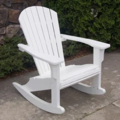 POLYWOOD® SeaShell Rocking Chair-Currently Unavailable -Patio Furniture Store polywood seashell rocking chair 58 18558.1646938852