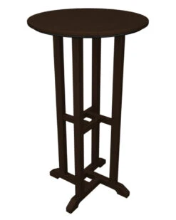 POLYWOOD® Traditional 24" Round Bar Table-Currently Unavailable