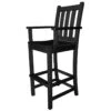 POLYWOOD® Traditional Garden Bar Arm Chair-Currently Unavailable