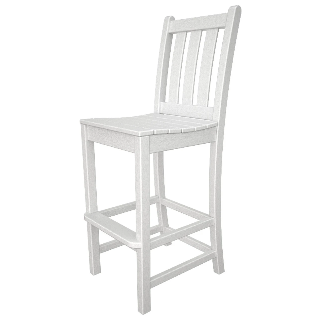 POLYWOOD® Traditional Garden Bar Side Chair-Currently Unavailable 1 POLYWOOD® Traditional Garden Bar Side Chair-Currently Unavailable