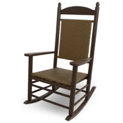 POLYWOOD® Woven Jefferson Rocker-Currently Unavailable -Patio Furniture Store polywood woven jefferson rocker 69 59544.1646938693
