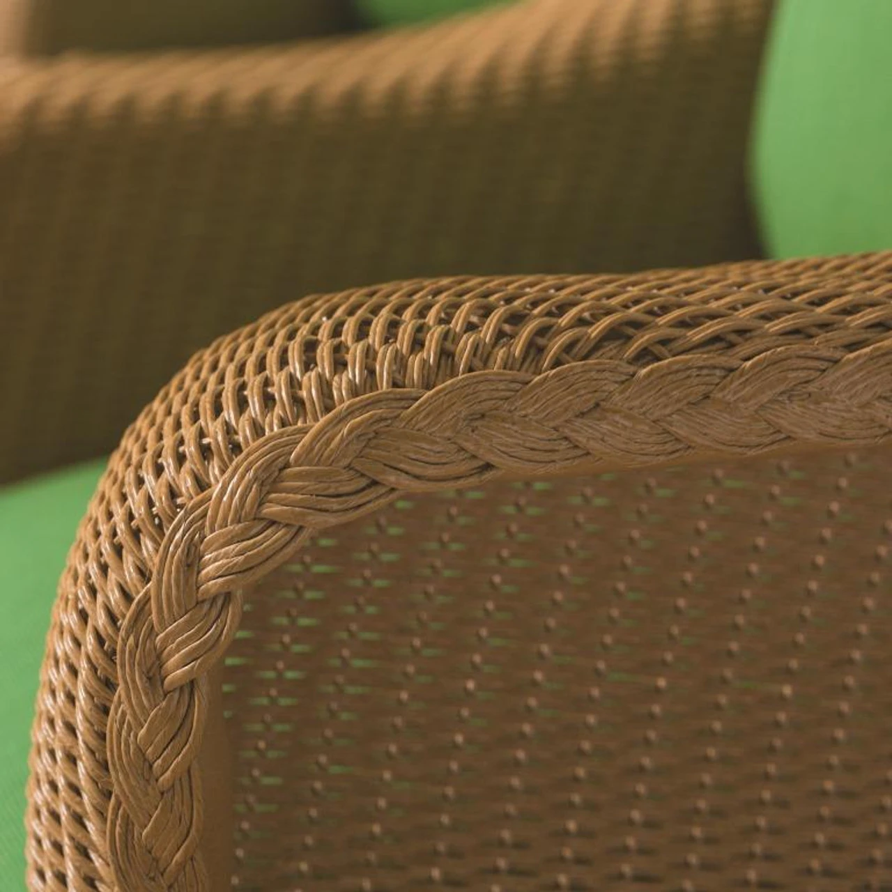 Lloyd Flanders Loom Reflections Swivel Rocker Lounge Chair 2 Lloyd Flanders Loom Reflections Swivel Rocker Lounge Chair - Image 2