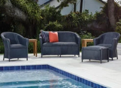 Lloyd Flanders Loom Reflections Wicker Padded Seat Lounge Set