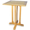 Regal Teak 36" Square Bar Table
