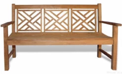 Regal Teak Chippendale Garden Bench 7 Regal Teak Chippendale Garden Bench -Patio Furniture Store regal teak 4 chippendal garden bench 19 30330.1646938168