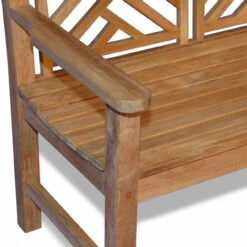Regal Teak Chippendale Garden Bench 9 Regal Teak Chippendale Garden Bench -Patio Furniture Store regal teak 4 chippendal garden bench 20 21838.1646938168