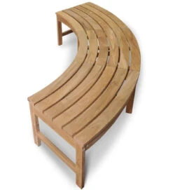 Regal Teak Backless Curved Garden Bench 7 Regal Teak Backless Curved Garden Bench -Patio Furniture Store regal teak backless curved garden bench 49 73948.1646962288