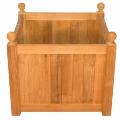 Regal Teak Mission Planter