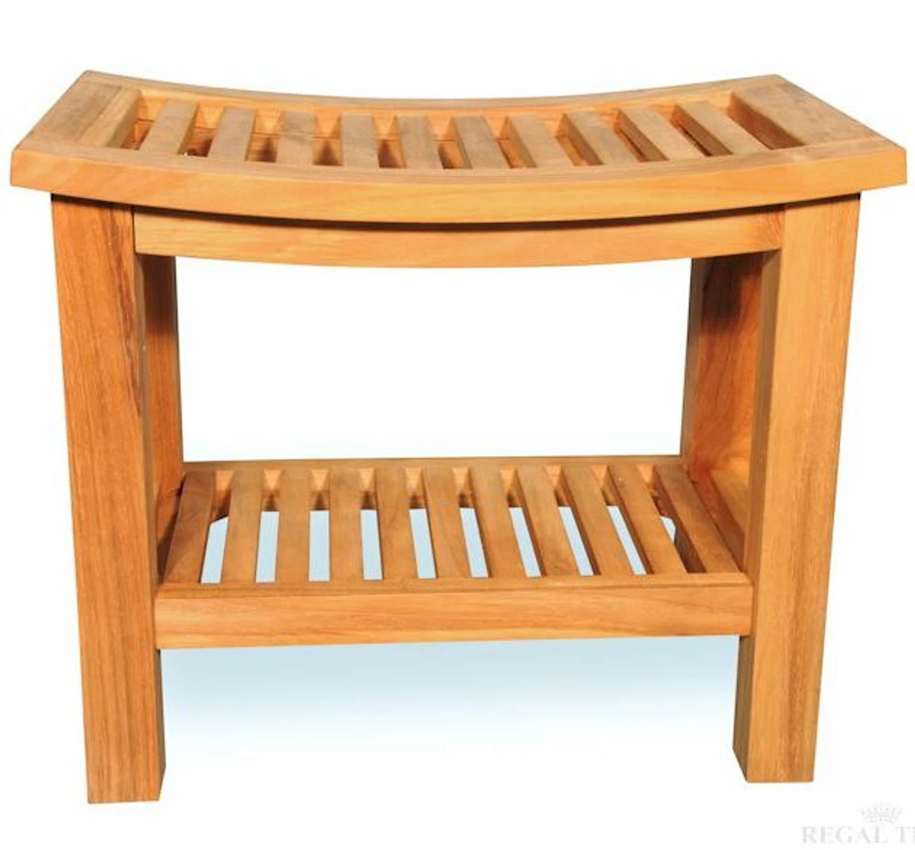 Regal Teak Regency Shower Bench 3 Regal Teak Regency Shower Bench - Image 3
