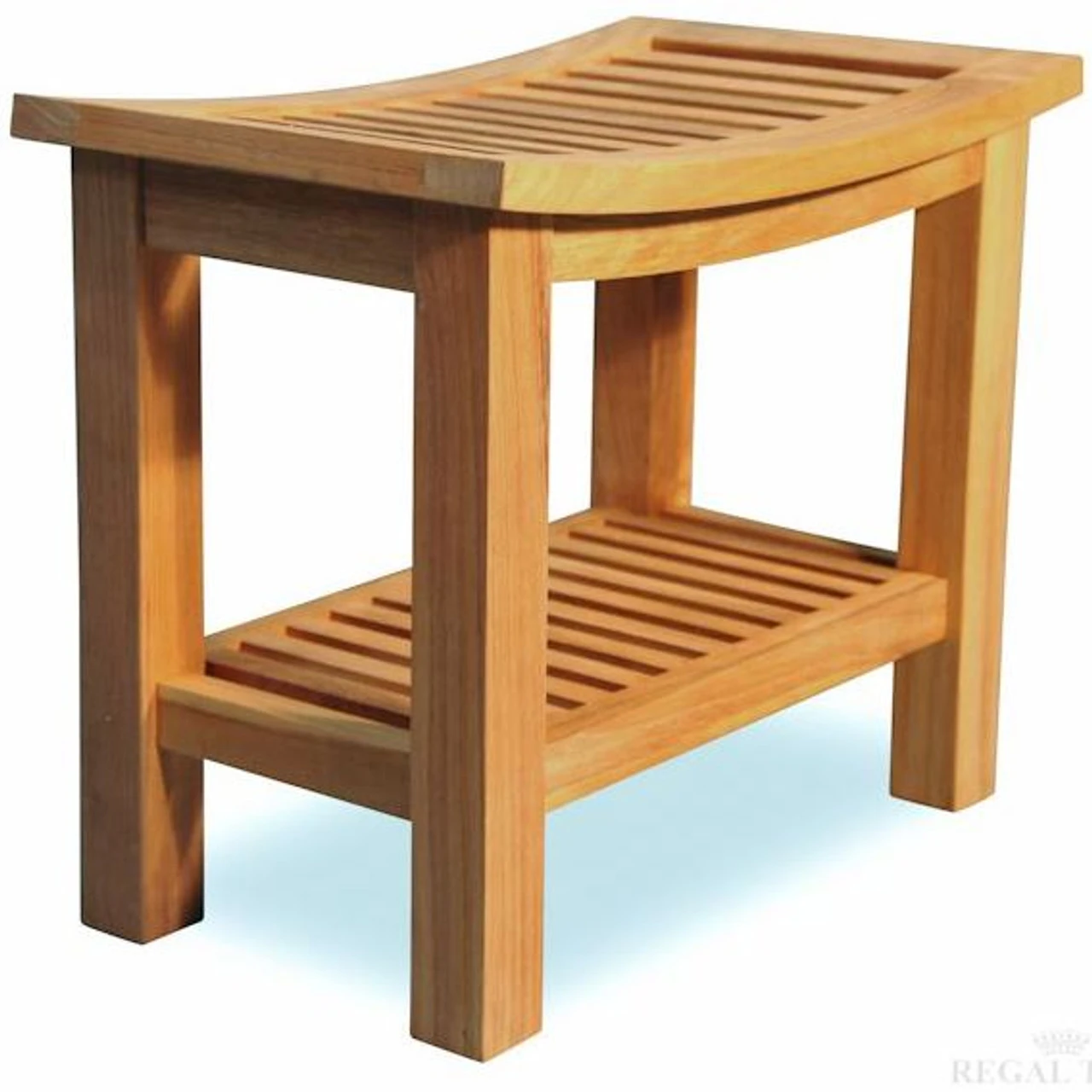 Regal Teak Regency Shower Bench 1 Regal Teak Regency Shower Bench