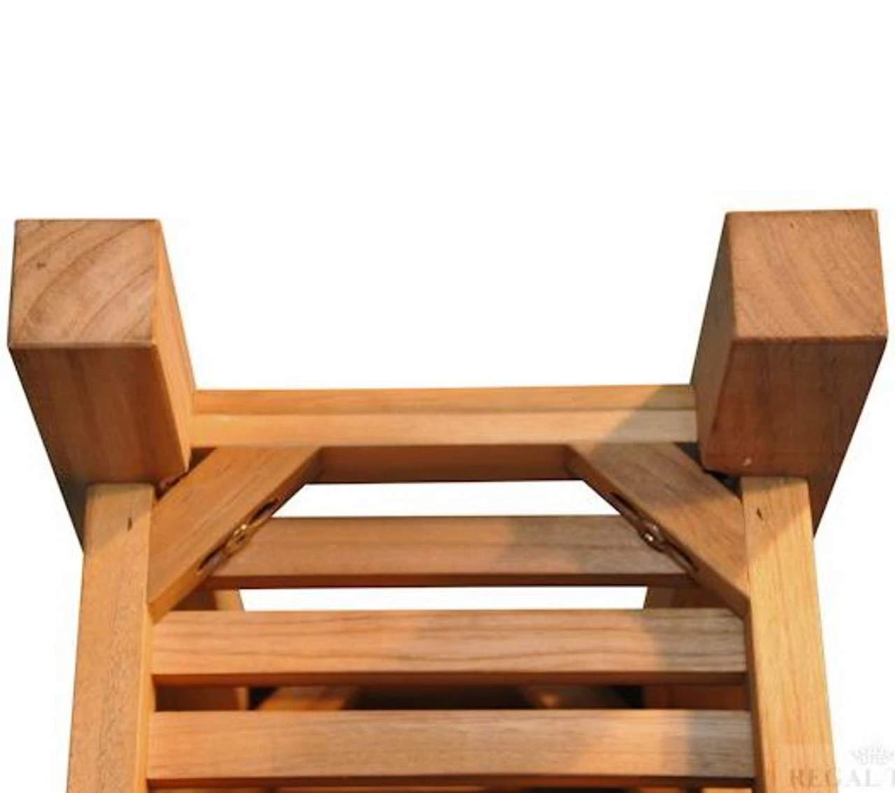 Regal Teak Regency Shower Bench 4 Regal Teak Regency Shower Bench - Image 4