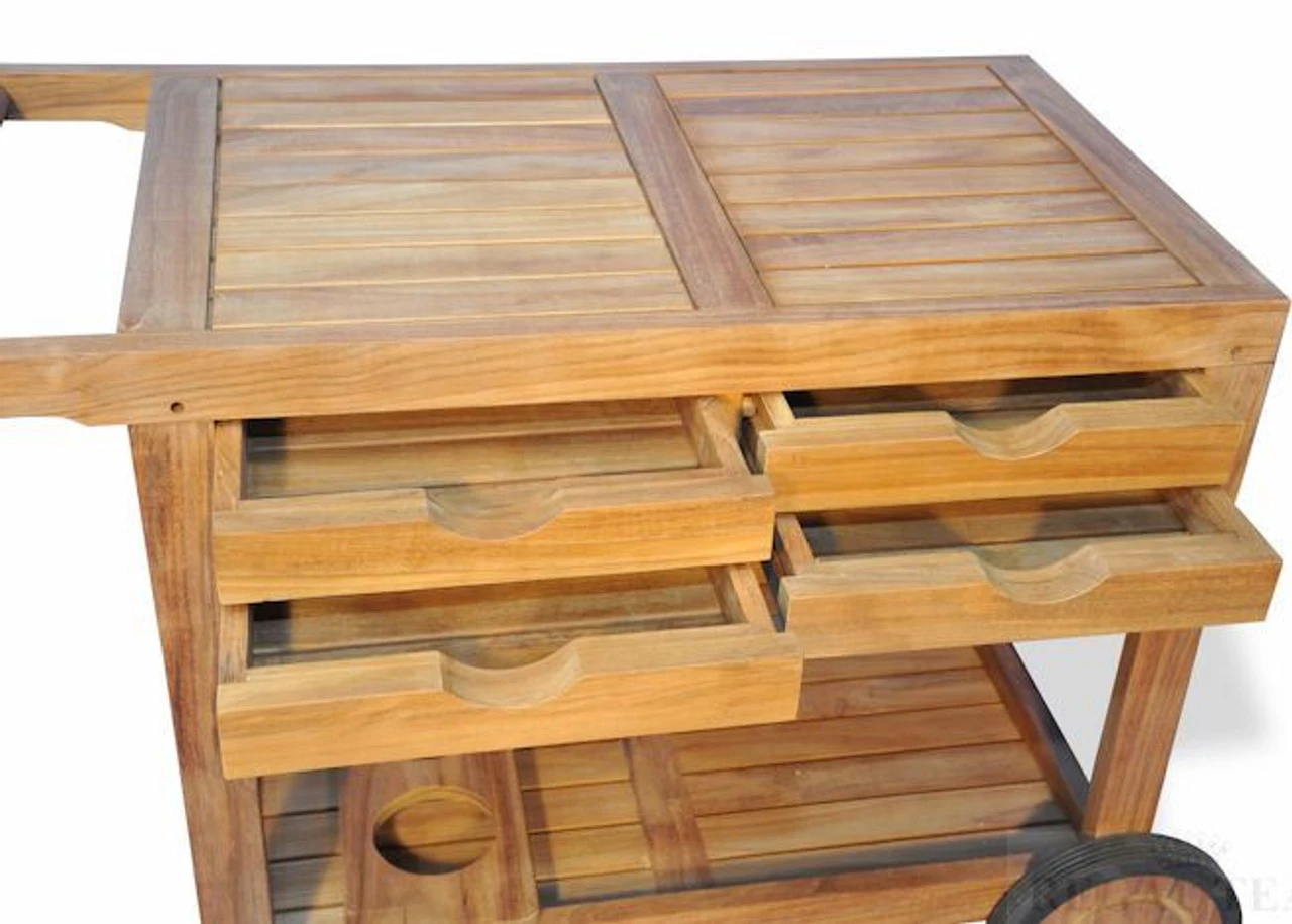 Regal Teak Tea Trolley - Not Currently Available 2 Regal Teak Tea Trolley - Not Currently Available - Image 2
