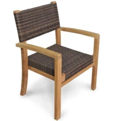 Regal Teak Wicker Stacking Dining Arm Chair - Set/4 - Not Currently Available 8 Regal Teak Wicker Stacking Dining Arm Chair - Set/4 - Not Currently Available -Patio Furniture Store regal teak wicker stacking dining arm chair set 4 30 34026.1646962340