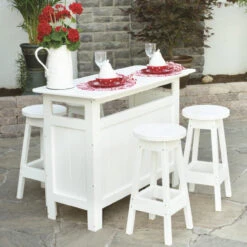 Berlin Gardens Resin Outdoor Bar -Patio Furniture Store resin outdoor bar color options 13 54219.1646962603