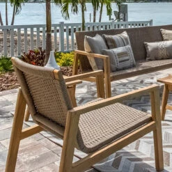 Royal Teak Admiral Club Chair 5 Piece Chat Set -Patio Furniture Store royal teak admiral club chair 5 piece chat set 36 21196.1646962930