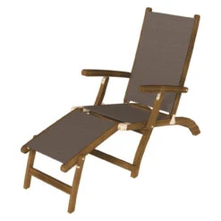 Royal Teak American Sling Steamer Chaise -Patio Furniture Store royal teak american sling steamer chaise 89 60089.1646963084