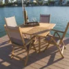 Royal Teak Dolphin 50" Square Teak Table
