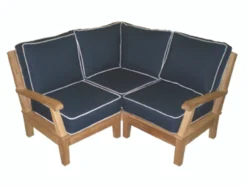Royal Teak Miami Corner Sectional Base Set -Patio Furniture Store royal teak miami corner sectional base set 43 82191.1646963010