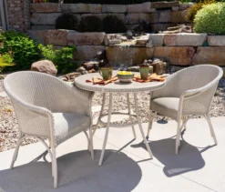 Lloyd Flanders All Seasons 2-Seat Bistro Set -Patio Furniture Store set allseasons bistro linen h 300dpi edited 25582.1700074600