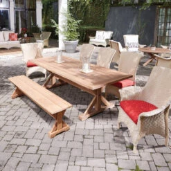 Lloyd Flanders Mandalay 8 Seat Dining Set