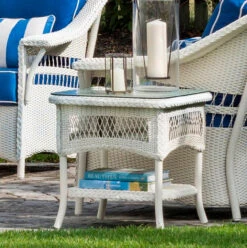 Lloyd Flanders Universal Loom 21" Square Side Table 13 Lloyd Flanders Universal Loom 21" Square Side Table -Patio Furniture Store side table edited 81878.1698862354