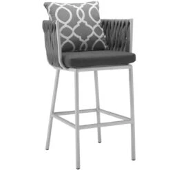 Source Furniture Aria Bar Arm Chair - Premium Cushion Included - Set Of 2 -Patio Furniture Store source furniture aria bar arm chair premium cushion included 49 11596.1646964019