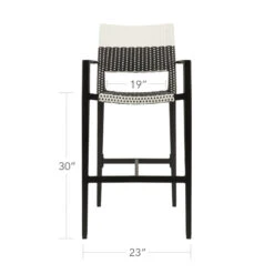 Source Furniture Chloe Wicker Bar Height Arm Chair Set/2 5 Source Furniture Chloe Wicker Bar Height Arm Chair Set/2 -Patio Furniture Store source furniture chloe rope bar height side chair set 2 50 29503.1646965325