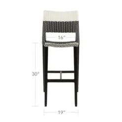 Source Furniture Chloe Wicker Bar Height Side Chair Set/2 -Patio Furniture Store source furniture chloe wicker bar height side chair set 2 47 06185.1646965327