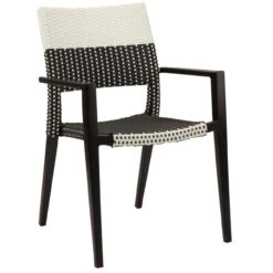 Source Furniture Chloe Wicker Dining Arm Chair - Set Of 2 -Patio Furniture Store source furniture chloe wicker dining arm chair set 2 34 04230.1646965330